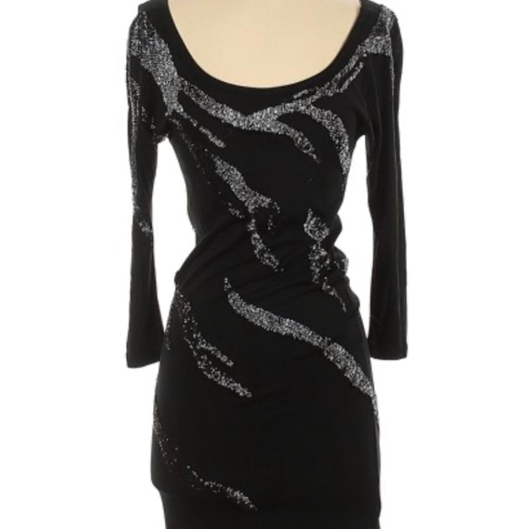 Armani Exchange Dresses & Skirts - Armani Exchange Beautiful Beaded Dress Size L